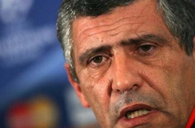 Graikijos futbolininkus treniruos portugalas