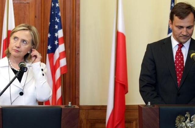 JAV ir Lenkija pasirašė sutartį dėl priešraketinės gynybos