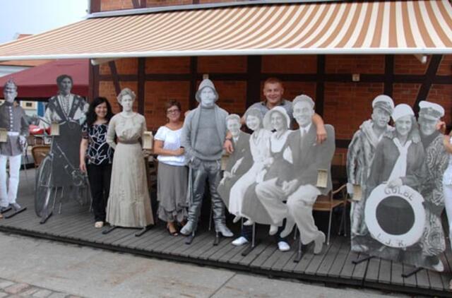 Klaipėdos senamiestyje - dešimt veidų iš praeities