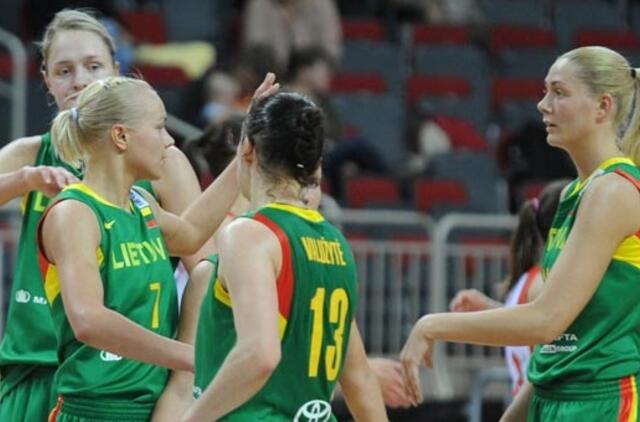 Lietuvės dar kartą nugalėjo Ukrainos krepšininkes