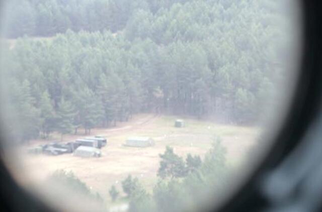 Lietuvos pasienyje - bendros karių ir pasieniečių pratybos