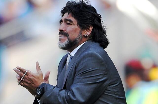Maradona jaučiasi sugniuždytas