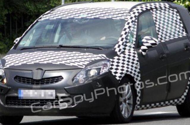 "Opel Zafira" parodė savo veidą. Jis - iš "Merivos"