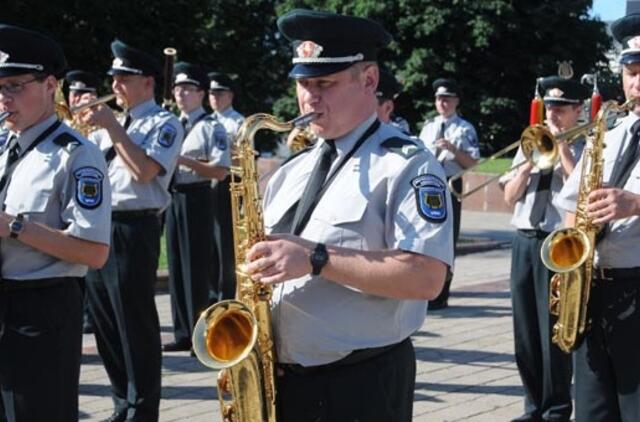 Orkestrai žadino miestą