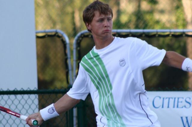 Ričardas Berankis Deviso taurės mače Lietuvą išvedė  į priekį