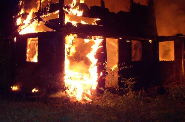 Ugnis nusinešė moters gyvybę