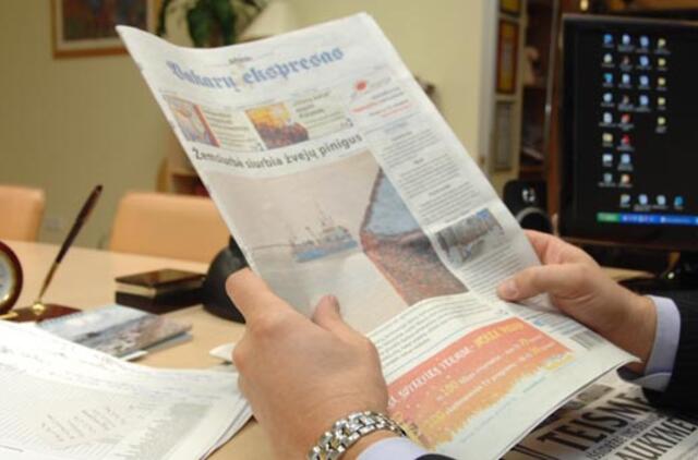 "Vakarų ekspresas" jubiliejų pasitinka lyderio pozicijoje