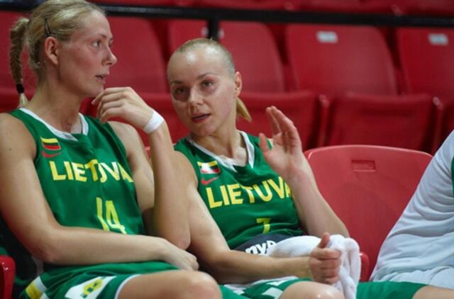 Atrankos turnyrą lietuvės baigė pralaimėjimu