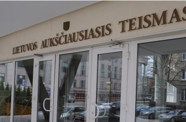 Baudą mokės Aukščiausiojo Teismo sprendimu