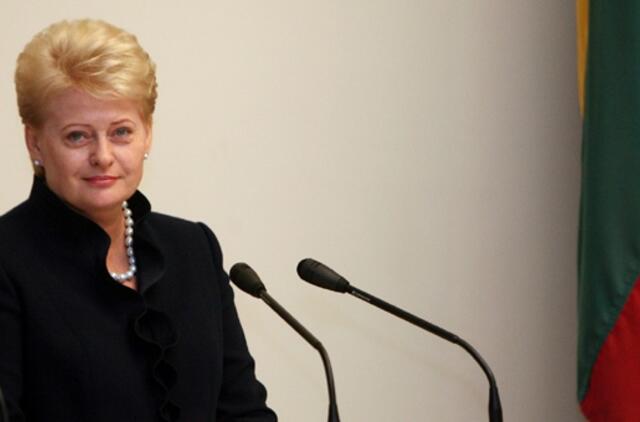 Dalia Grybauskaitė: Rytų partnerystė išlieka prioritetu