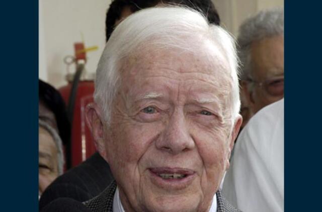 Džimis Karteris atvyko į Šiaurės Korėją