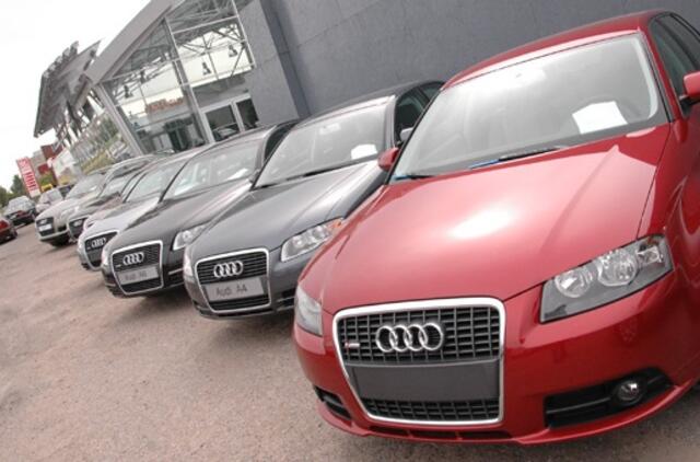 Europoje smuko naujų automobilių pardavimai