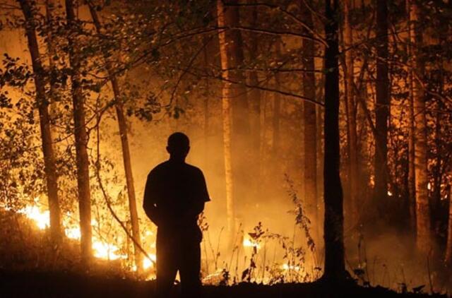 Gesinti Rusijos miškų gaisrų siunčiami 24 Lietuvos ugniagesiai