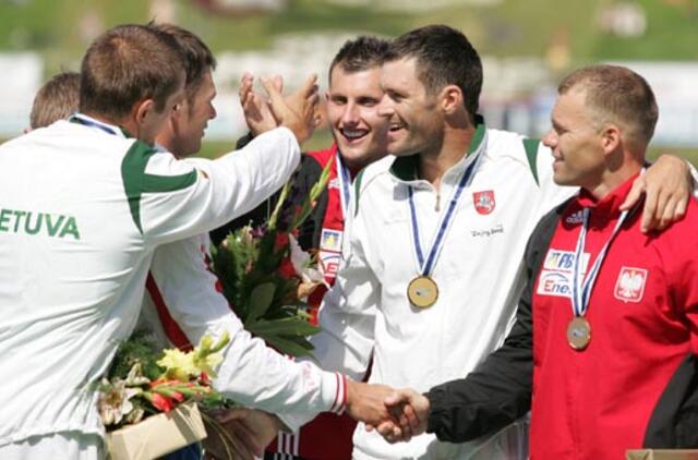 Irkluotojai R. Labuckas ir T. Gadeikis - pasaulio čempionai!