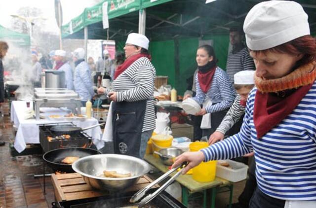 Klaipėdoje brandinama menkių šventė