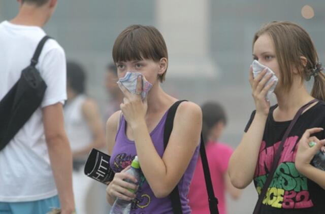 Maskva slepia tikrąjį šilumos smūgio aukų skaičių