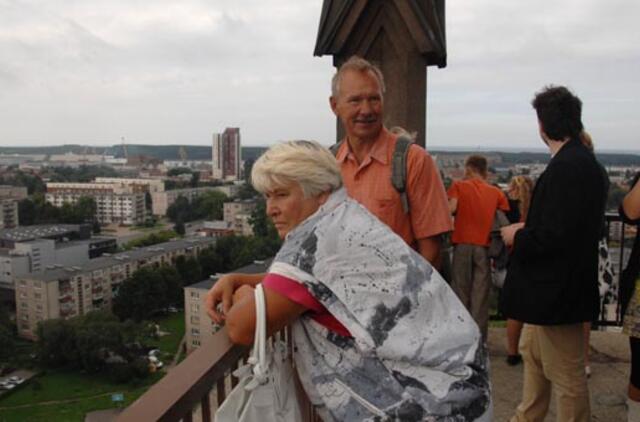 Miesto panorama - nuo bažnyčios bokšto