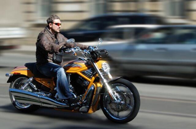 Motociklų vagys pasinaudojo britų policijos dovanėle