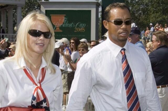 Po neištikimybės skandalo subyrėjo golfo žvaigždės Tigerio Woodso santuoka