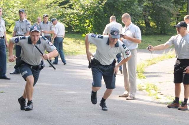 Policininkai varžėsi dėl geriausiųjų vardų