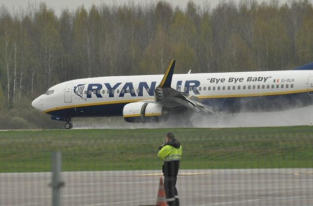 "Ryanair" keleivių srautas Lietuvoje išaugo 67 proc.