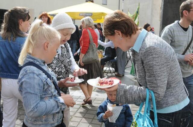 Senamiesčio gatvės švenčių ciklą užbaigė kepėjai