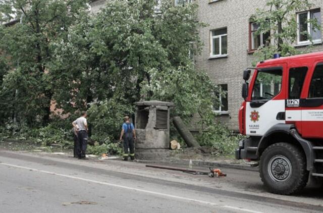 Škvalo padarinių likviduoti buvo išsiųsta daugiau nei 500 gaisrinių