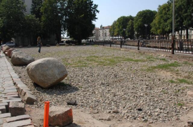 Sunkmetis statyti nekliudys