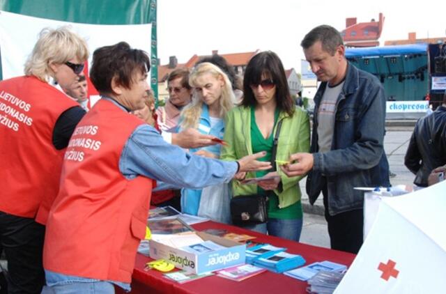 Tolerancijos šventėje Klaipėdoje - atvirai apie ŽIV ir AIDS
