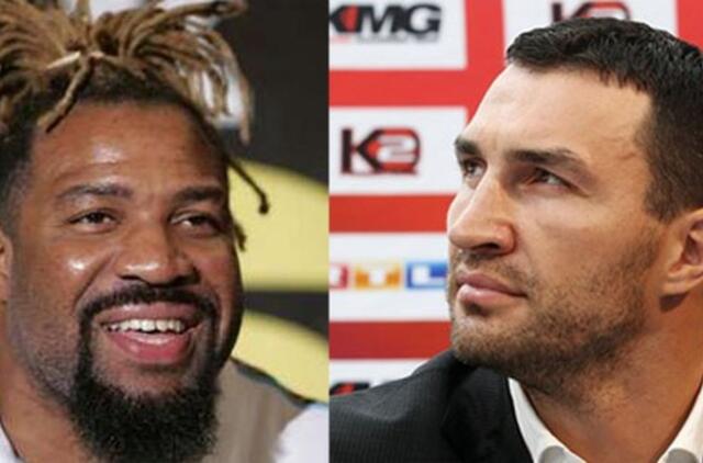 Vitalijus Kličko kausis su Šenonu Brigsu