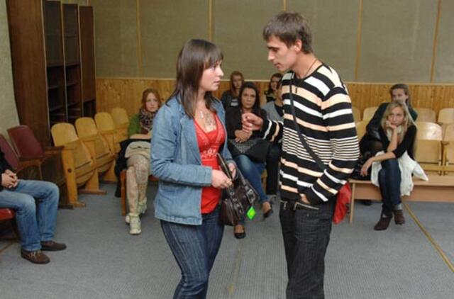 Aktorių atrankoje ieškota "narkomanų"