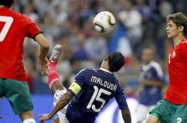 Baltarusija netikėtai nugalėjo Prancūzijos futbolininkus