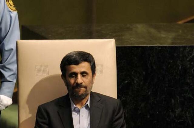 Barackas Obama pasmerkė Mahmoudo Ahmadinejado kalbą