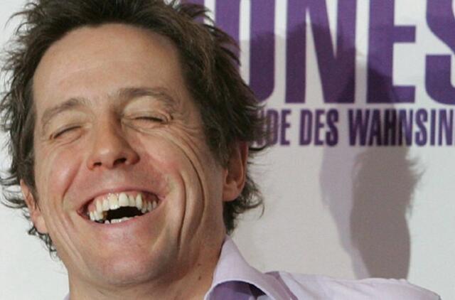 Britų aktorius Hugh Grantas švenčia penkiasdešimtmetį