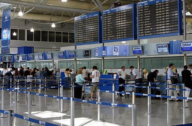 Didelius butelius su skysčiais į lėktuvą bus galima pasiimti po dvejų metų