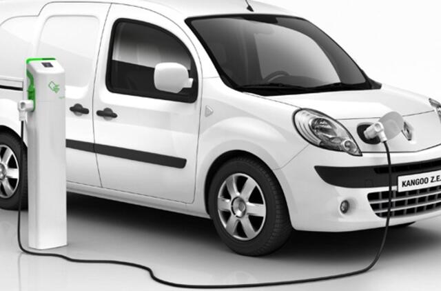 Elektra irgi gali vežti krovinius: "Renault Kangoo Express Z.E.“