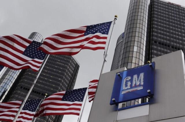 Kinų kompanija pretenduoja į milžino "General Motors" akcijas