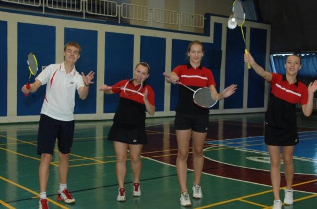 Klaipėdos badmintonininkai - žaidynių nugalėtojai