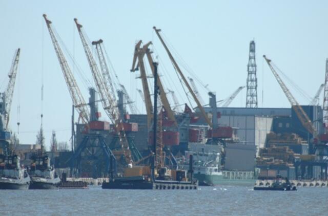 Klaipėdos uoste ir toliau didėja krova
