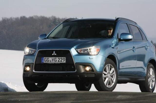 Lietuvoje debiutuoja naujasis "Mitsubishi ASX“ kompaktinis visureigis