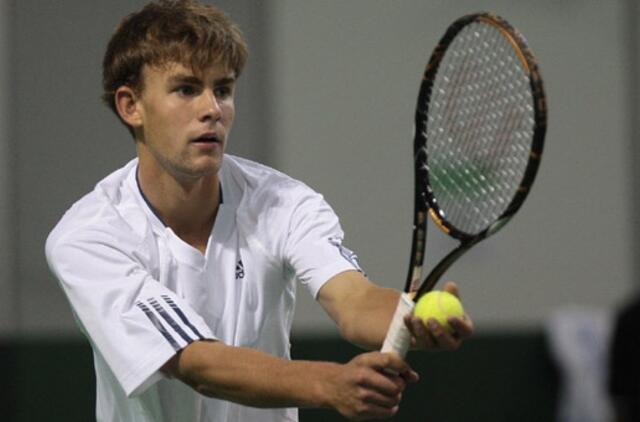 Lietuvos ir Slovėnijos tenisininkų mačo rezultatas tapo lygus 1-1