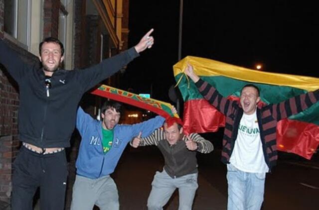 Lietuvos krepšininkai išvedė Klaipėdą į gatves