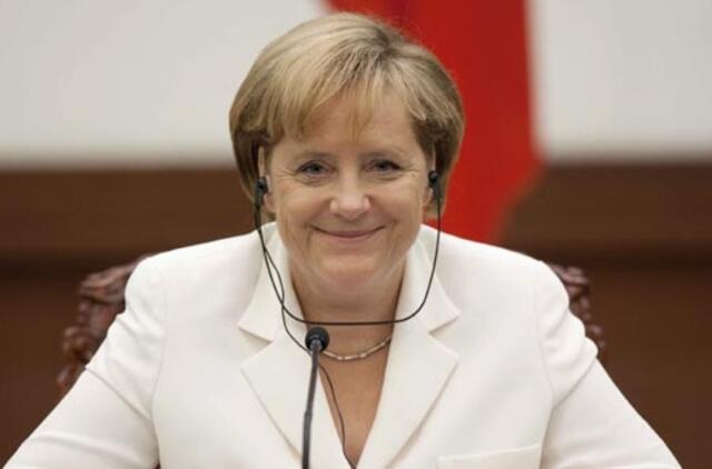 Pirmadienio popietę Lietuvoje laukiama Vokietijos Kanclerės Angelos Merkel