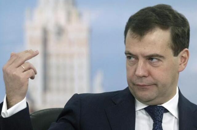 Po išpuolio Šiaurės Osetijoje Dmitrijus Medvedevas grasina "išgamoms" mirtimi