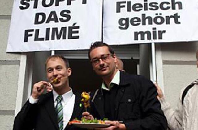 Restoranas kanibalams - vegetarų viešųjų ryšių akcija