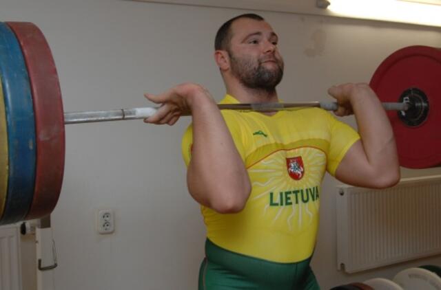 Sunkiaatletis Egidijus Remėza pasaulio čempionate - 21-as