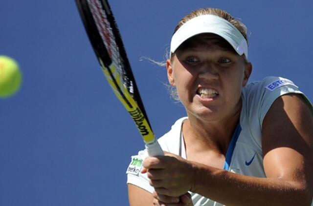 "US Open": estė Kaia Kanepi pralaimėjo ketvirtfinalyje