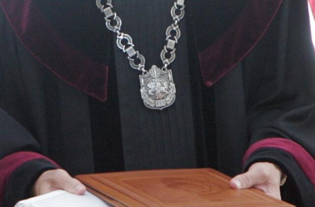 Žadama griežtinti teisėjų drausminę atsakomybę reglamentuojančias teisės normas