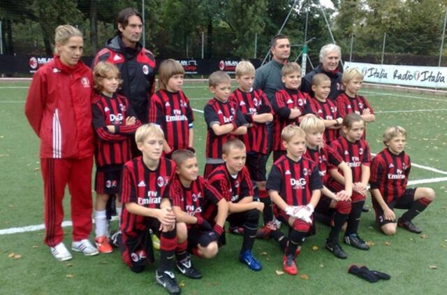 "AC Milan" turnyre žaidė ir klaipėdiečiai