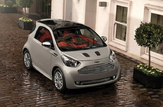 "Aston Martin Cygnet" bus kaip ir "Toyota iQ", tik triskart brangesnis